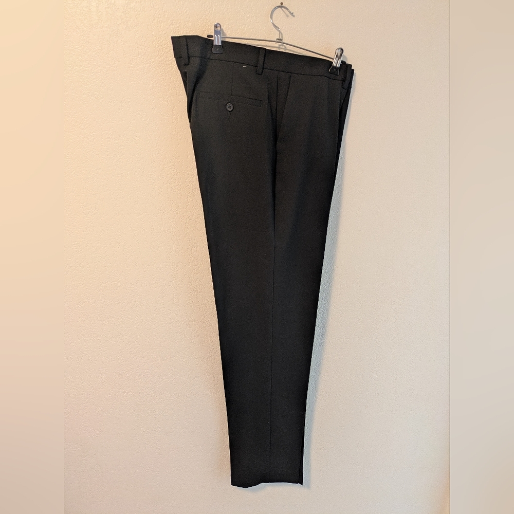 Haggar Men's Black Dress Pants Size 36/34 - Picture 2 of 3